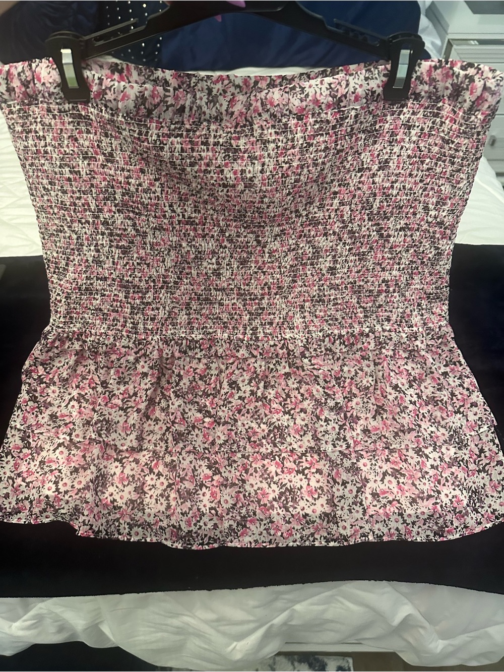🌸🖤Karl Lagerfeld Floral Smocked Waist Skirt🌸🖤